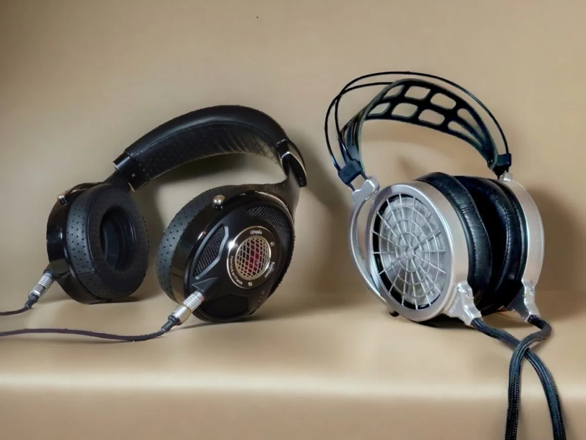 This review pits Dan Clark Audio's (previously MrSpeakers) Voce electrostatic headphones against Focal's Utopia dynamic driver headphones. I love both of these headphones.